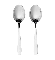 2 Stainless Steel Serving Spoons