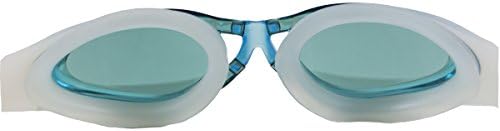 Swimming Goggles #1 Best Premium Swim Goggle. Latest Design Mirrored Lenses with Anti Fog Technology, Anti glare, UV Eye Protection, indoor/outdoor use. for Men or Women, Money Back Guarantee (Aqua)
