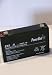 PowerStar Replacement SLA Battery for PS-670, NP7-6, LC-R067R2P .