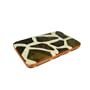 Giraffe Print Wallet w/ Checkbook Cover in Choice of Trim Colors
