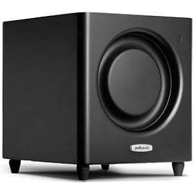 Polk Audio DSW MicroPRO 1000 Subwoofer Speaker (Single, Black)