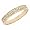 0.11ct Diamond Wedding Anniversary Band Ring 10K Yellow Gold Size 4 (0.11cttw, VS Clarity, H Color)