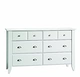 Child Craft Shoal Creek Ready-to-Assemble Double Dresser, Matte White