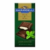 Ghirardelli Chocolate Dark & Mint Filled Chocolate Bar, 3.5oz