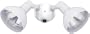 Heath Zenith SL-5403-WH 300 Watt Fixture with Dusk to Dawn Control, Metal Lampcovers, White