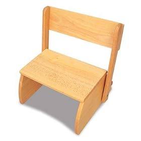 KidKraft Large Flip Stool - Natural by KidKraft