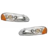 Chrysler Sebring/Stratus Sedan Only Headlights OE Style Replacement Headlamps...