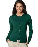August Silk Round-Neck Cardigan by August Silk