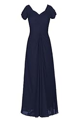 Plus Size A-line Short Sleeves Chiffon Floor Length  Sweetheart Evening Dress/Mother-of-the-Bride Dress/Party Dress  With Ruffles