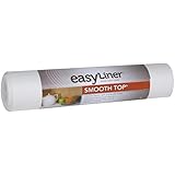 Duck Brand 530336 Smooth Top Easy Liner Non-Adhesive Shelf Liner, 12-Inch x 10-Feet, White