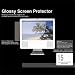 PCMICROSTORE 15 Inch Glossy LCD Monitor Protector Screen Shield With Wiping Cloth For Mac / PC