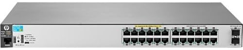 Hp 2530-24G-Poe+-2Sfp+ - Switch - Managed - 24 X 10/100/1000 (Poe+) + 2 X 10 Gigabit Sfp+ - Desktop, Rack-Mountable, Wall-Mountable - Poe+ "Product Type: Networking/Lan Hubs &amp; Switches"
