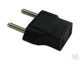 Photoprimus Reise Adapter Stecker für USA/Hongkong auf Eurostecker (geeignet für Geräte von 115-250 Volt)