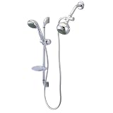 Kingston Brass KSK2521SG1 Shower Combo, Polished Chrome