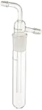 Chemglass CG-4515-02 Complete Serrated Hose Connection Vacuum Trap with 34/45 Joint, 38mm OD x 225mm Overall Length