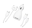 Griffin PowerJolt Car Charger for iPod and iPhone Includes Charge/Sync Cable (White) Griffin PowerJolt Car Charger for iPod and iPhone Includes Charge/Sync Cable (White)