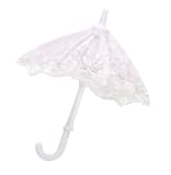 Darice 7-Inch Umbrella, Pink, 6-Piece