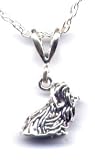 Yorkshire Terrier 16 Chain Necklace Sterling Silver Jewelry