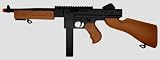 Airsoft Spring Loaded Cock & Shoot Rifle M306F Tommy Gun