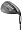 Cleveland CG15 Black Pearl Wedge (Men's Right-Handed, 56 Degree Loft, Standard Bounce, Traction Steel Shaft)