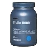 GNC Biotin 5000 120 Capsules