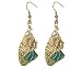 Peacock Maiden Earrings - Collectible Dangle Jewelry Accessory Jewel