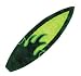 Shortboard Rug / Flame / Green
