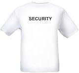 SECURITY - Law Enforcement Gear - Heather Grey or White T-shirt / FRONT PRINT