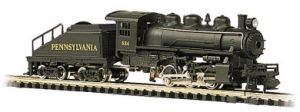 Bachmann Industries USRA 0-6-0 Switcher and Tender - Pennsylvania Railroad N Scale-image