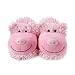Aroma Home Plush Fuzzy Feet Adult Pig Slippers