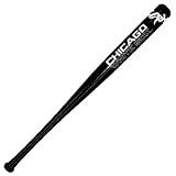 CHICAGO WHITE SOX LOGO BLACK 18 MINI WOOD BASEBALL BAT