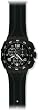 Swatch Men's SUIB400 Quartz Chronograph Black Dial Plastic Watch