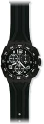 Swatch Men's SUIB400 Quartz Chronograph Black Dial Plastic Watch