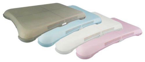Childrens Toyshop  Electronics : greymobiles Silicone Skin Protector PACK For Nintendo Wii Fit Board (Black, White, Pink, Blue)