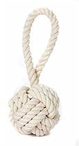 Multipet Nuts for Knots Heavy Duty Rope Dog Toy with Tug, Medium
