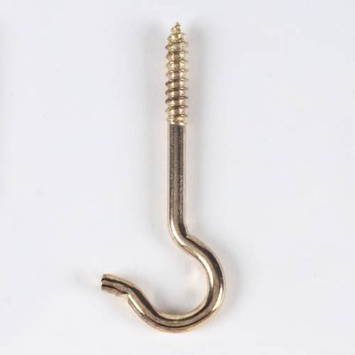 Rogar 9877-6 3 Inch Ceiling Hooks - Copper Plated - 6 pack