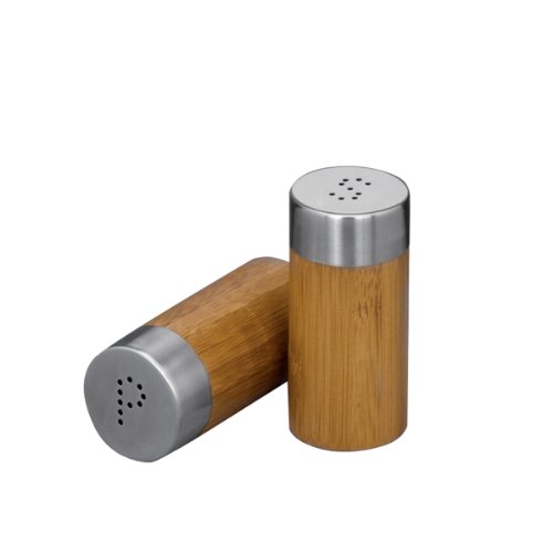 Zeller 25306 Salz-/Pfefferstreuer-Set, 2-teilig, Bamboo/Edelstahl / &oslash; 4 x 8.3 Preisvergleich