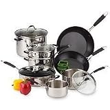 Calphalon 12 Piece Stainless Steel Cookware Set