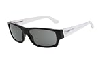 Arnette Wager Italian Sunglasses AN4144, Black w/ Transparent Temple w/ Grey Lens
