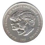 1981 Great Britain U.K. English 25 New Pence KM#925 - Prince Charles and Lady Di Commemorative