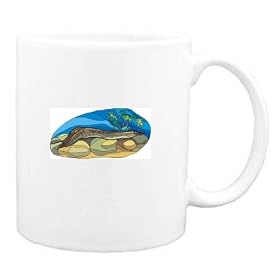 Mug with aquatic, fish, animal by Shopzeus