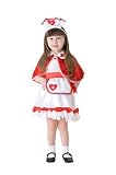 Caped Candy Nurse Toddler Child Halloween Costume 2-4T