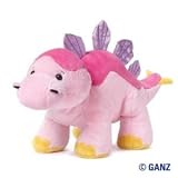 Webkinz Bubblegumasaurus Virtual Plush Pet with Webkinz Bookmark