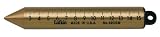 Lufkin 590GM 20-Ounce Plumb Bob with Graduated Inch Millimeters and Centimeters, Solid Brass