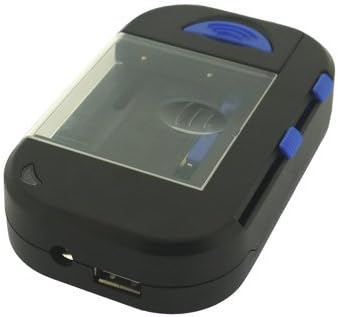 Multi-function Ac / Car Powered Aa / AAA / Camera / Cell Phone Battery Charger w/ USB Power Output