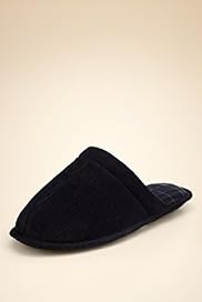 Freshfeet Bump Toe Corduroy Slippers with Silver Technology