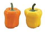 Bell Pepper Salt and Pepper Shakers