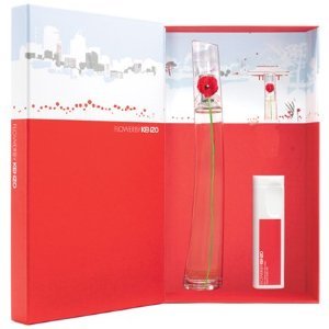 KENZO FLOWER 2 TEILE SET 100ml EAU DE PARFUM REFILLABLE NATURAL SPRAY + 50ml CREAMY BODY M Preisvergleich