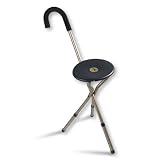 Tri-Seat Adjustable Seat Cane (Color - Bronze)