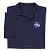 NASA Logo Polo Adult Nvy L